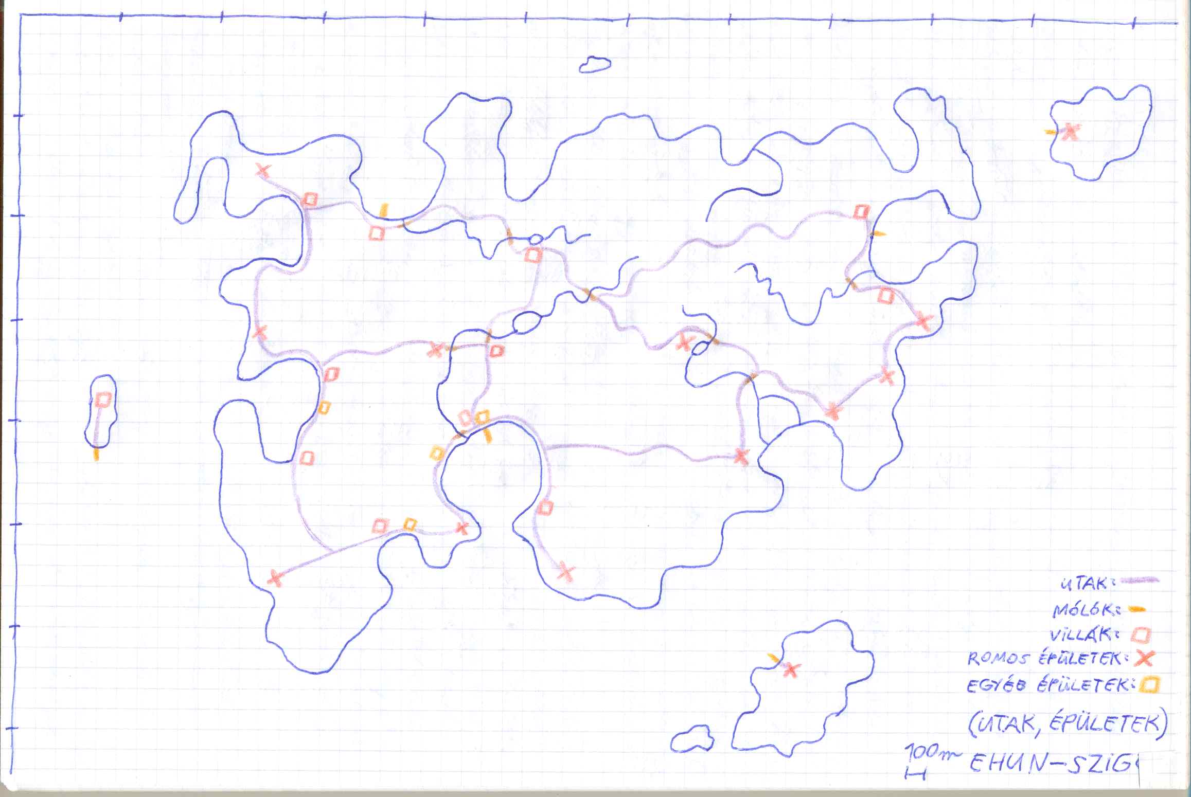 Az Ehun-sziget térképe 4.
